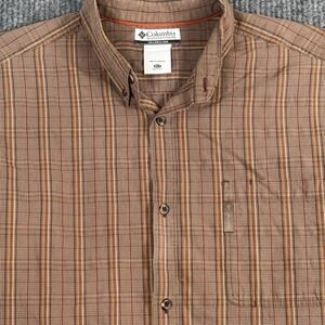 Columbia XLT Plaid Shirt Button Down Long Sleeve Outdoor Performance Fit‎